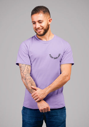 Camiseta lila